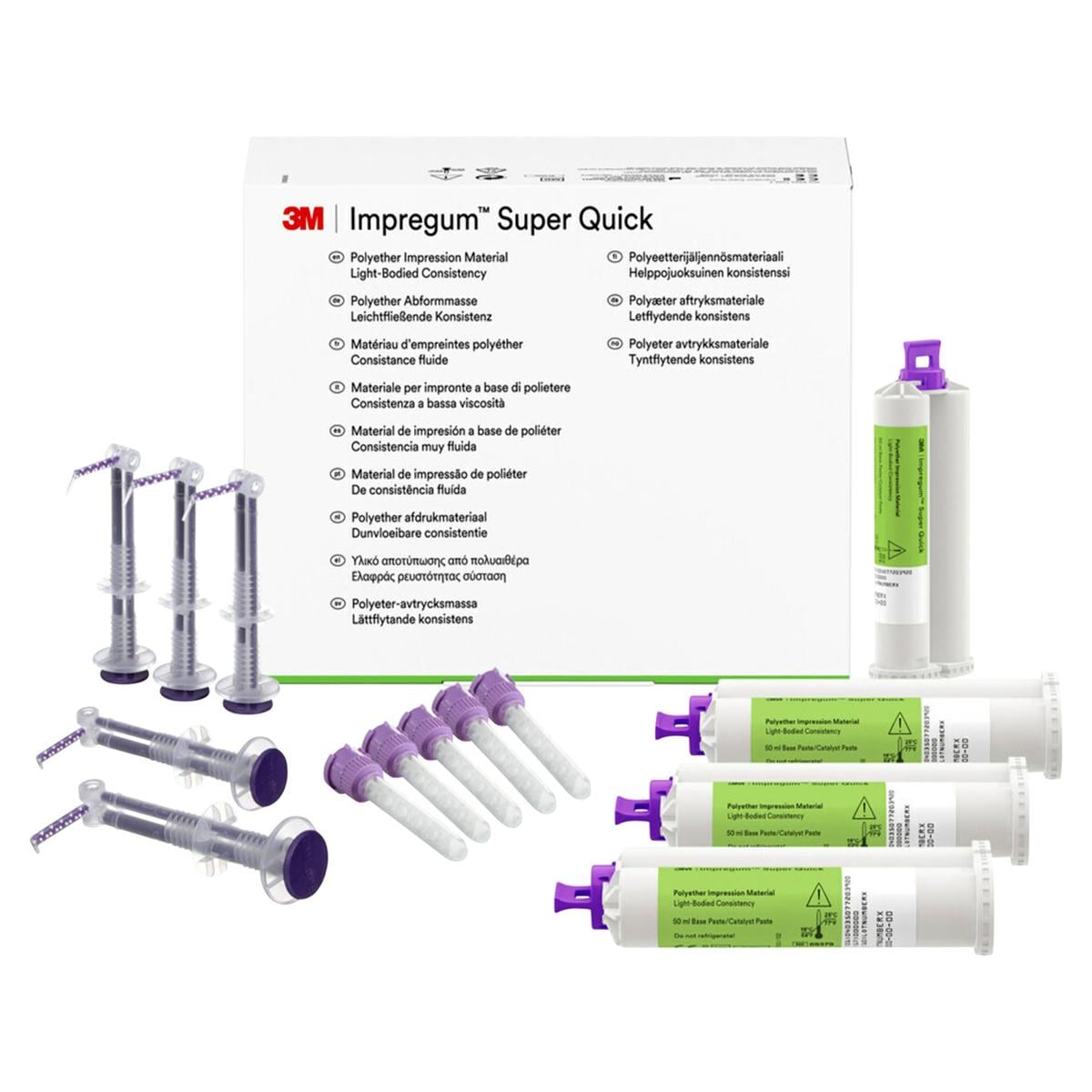 3M Impregum™ Penta™ Super Quick Light Body - Nachfüllpackung - Kartuschen 4 x 50 ml