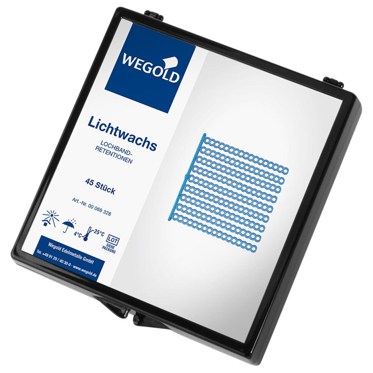 LICHTWACHS - Lochbandretentionen, Packung 45 Stück