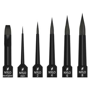 NYLObrush Ersatzspitzen - Opaque/Glaze, Packung 2 Stück