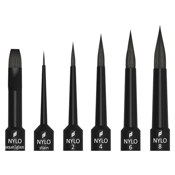 NYLObrush Ersatzspitzen - Opaque/Glaze, Packung 2 Stück