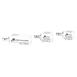 KATANA™ ZIRCONIA BLOCK STML - Nachfüllpackung - A2, Größe 14Z, Packung 5 Stück