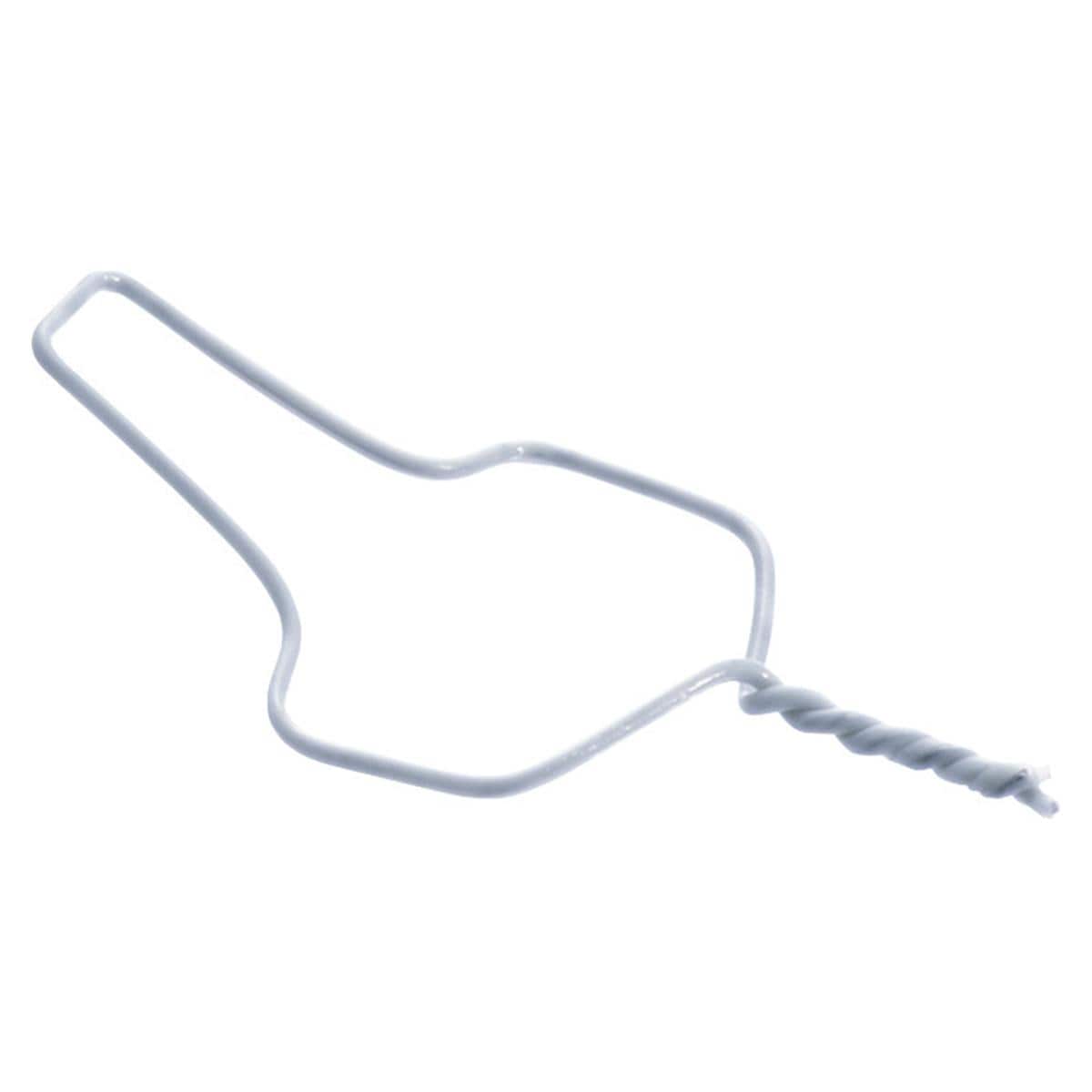 Vorgeformte Ligaturen weiß - kurz, Ø 0,30 mm, Packung 100 Stück