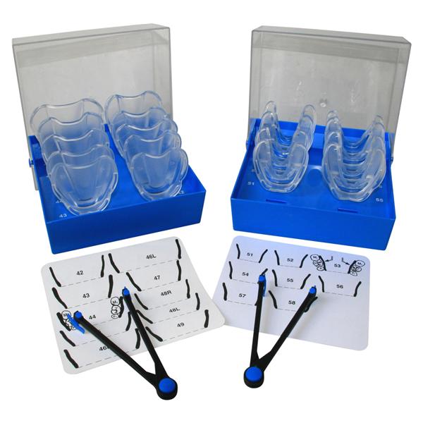 Border-Lock® Implantat Abdrucklöffel, bezahnt - Starter Kit - OK Set