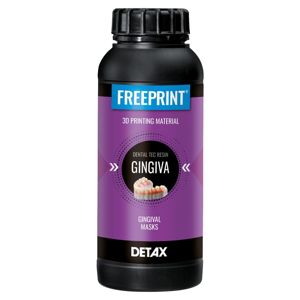 FREEPRINT® gingiva UV - Flasche 1.000 g
