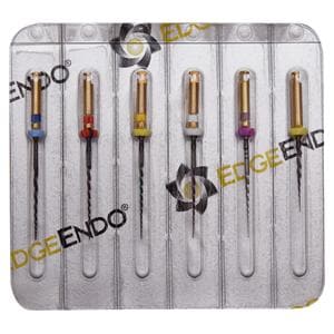 EdgeTaper Platinum Endofeilen - Sortiment - Länge 21 mm, Packung 6 Stück