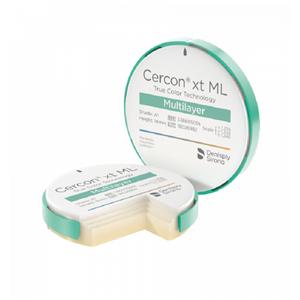 Cercon® xt - Multilayer Disk - Ø 98 mm - A1, Höhe 14 mm