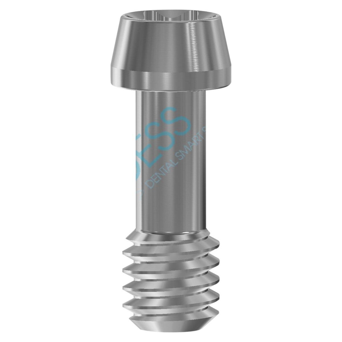Abutmentschraube DESS AURUMBase® - kompatibel mit Zimmer Screw-Vent® - NP Ø 3,5 mm / RP Ø 4,5 mm / WP Ø 5,7 mm
