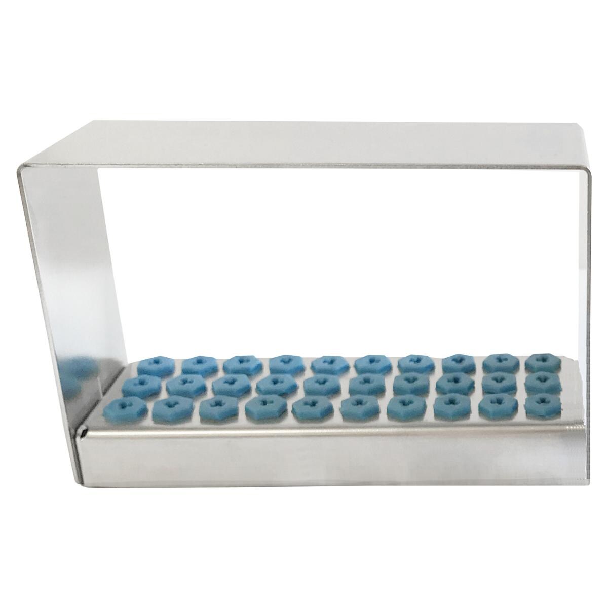 Bohrerständer BUHO30 - Für 30 Instrumente, Höhe mit Deckel 60 mm