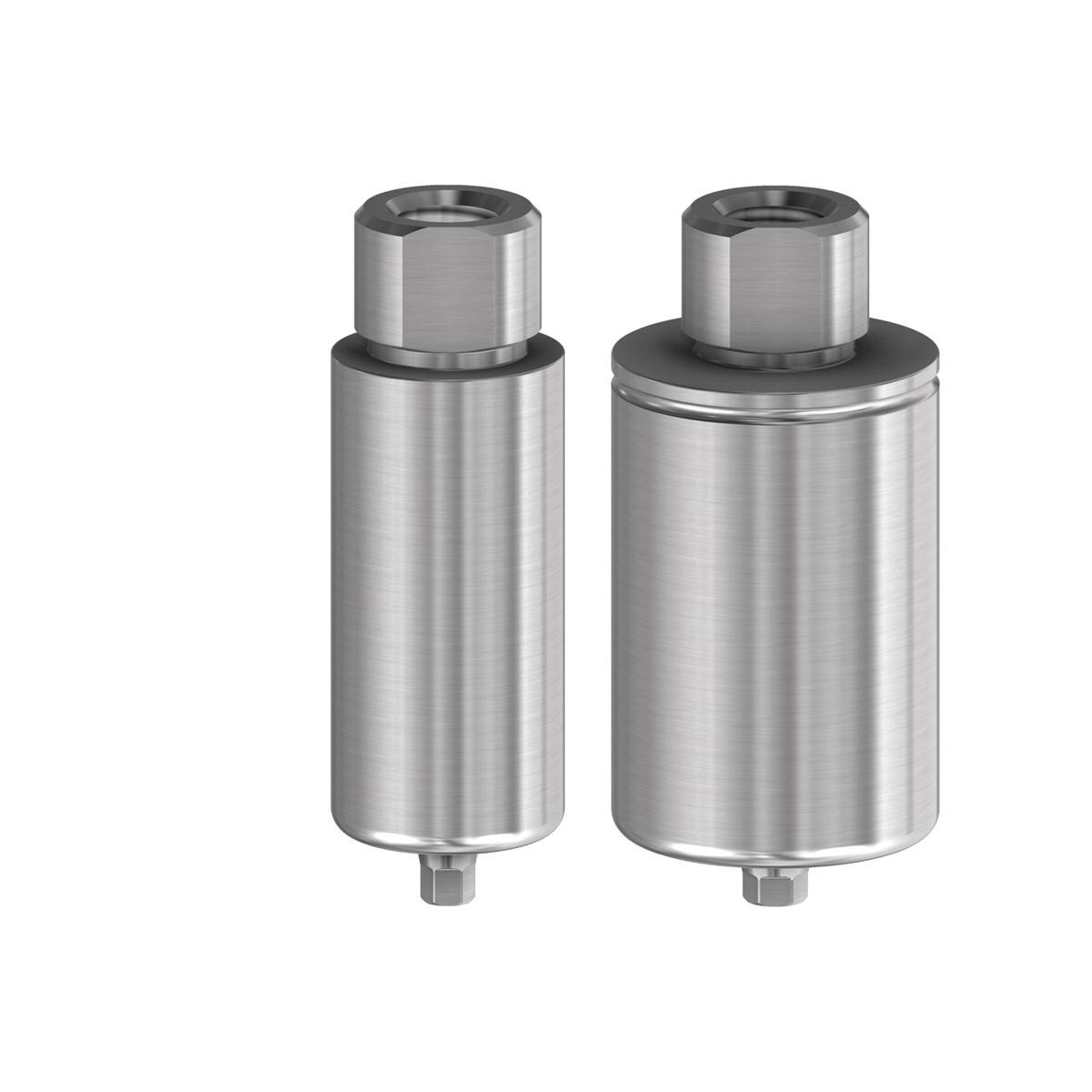 Vorgefräste Titan- und Kobalt-Chrom Abutments - kompatibel mit OSSTEM® TS - Titan Mini, Prothetikplattform Ø 14 mm
