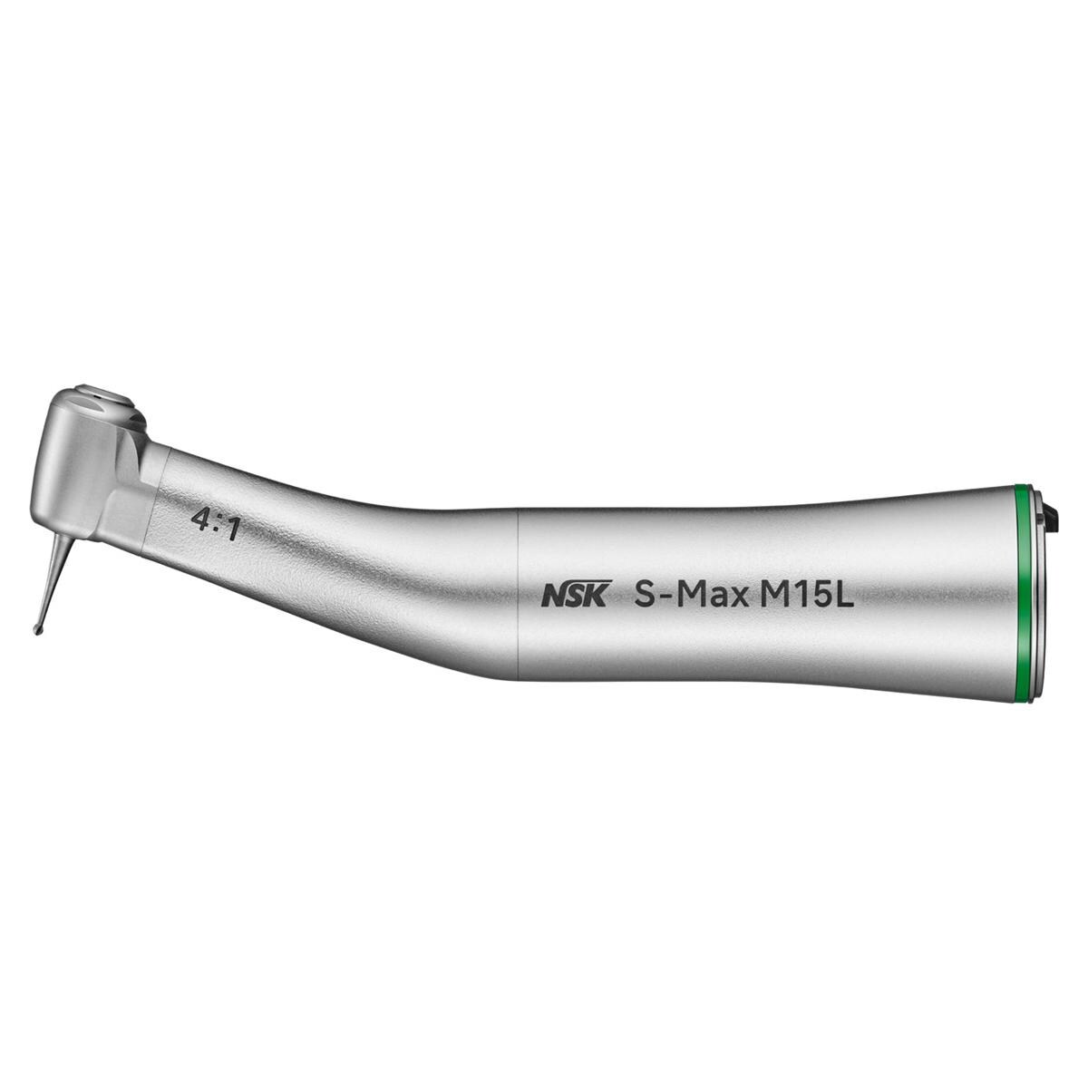 S-Max M Winkelstück M15L - Mit Licht, grün, 4:1