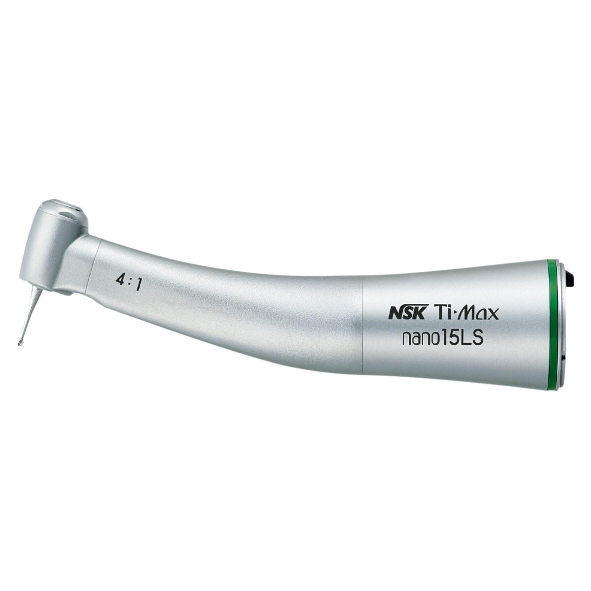 nano series Winkelstück 15LS - Mit Licht, grün, 4:1