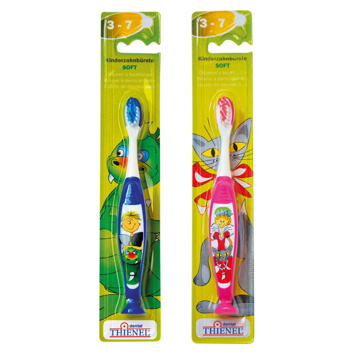 Kinderzahnbürsten Junior 3-7 Jahre - Motiv Zahnfee, pink