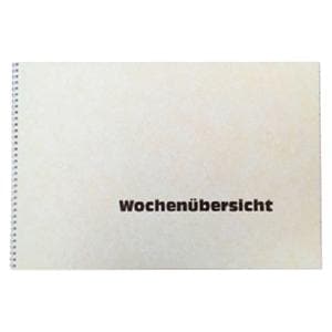 Wochenübersichtsblock - Jahr 2026