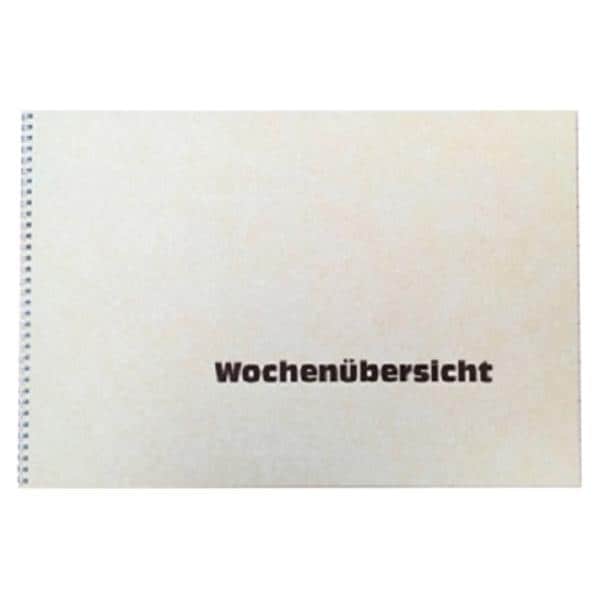 Wochenübersichtsblock - Jahr 2026