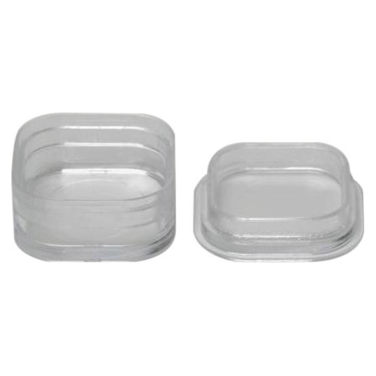 Membrandosen, ECONOMIC LINE - Glasklar, Packung 12 Stück