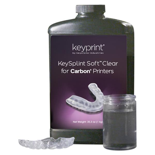 KeySplint Soft™ Clear für Carbon Drucker - Flasche 1.000 g