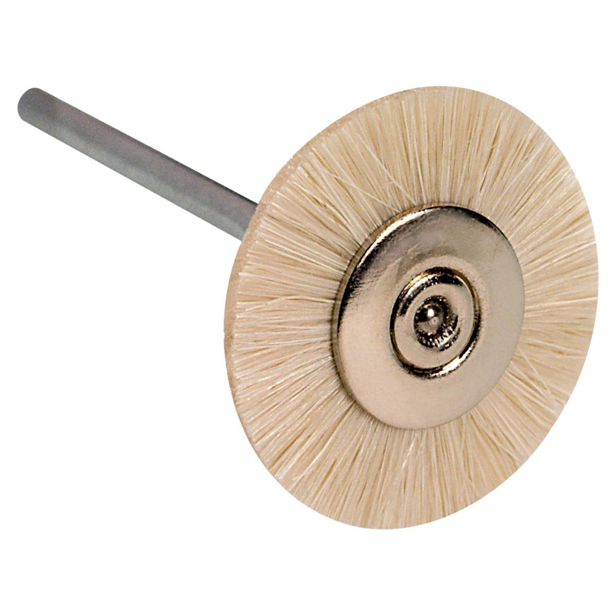 Ziegenhaarbürste, montiert - Ø 19 mm, Packung 12 Stück