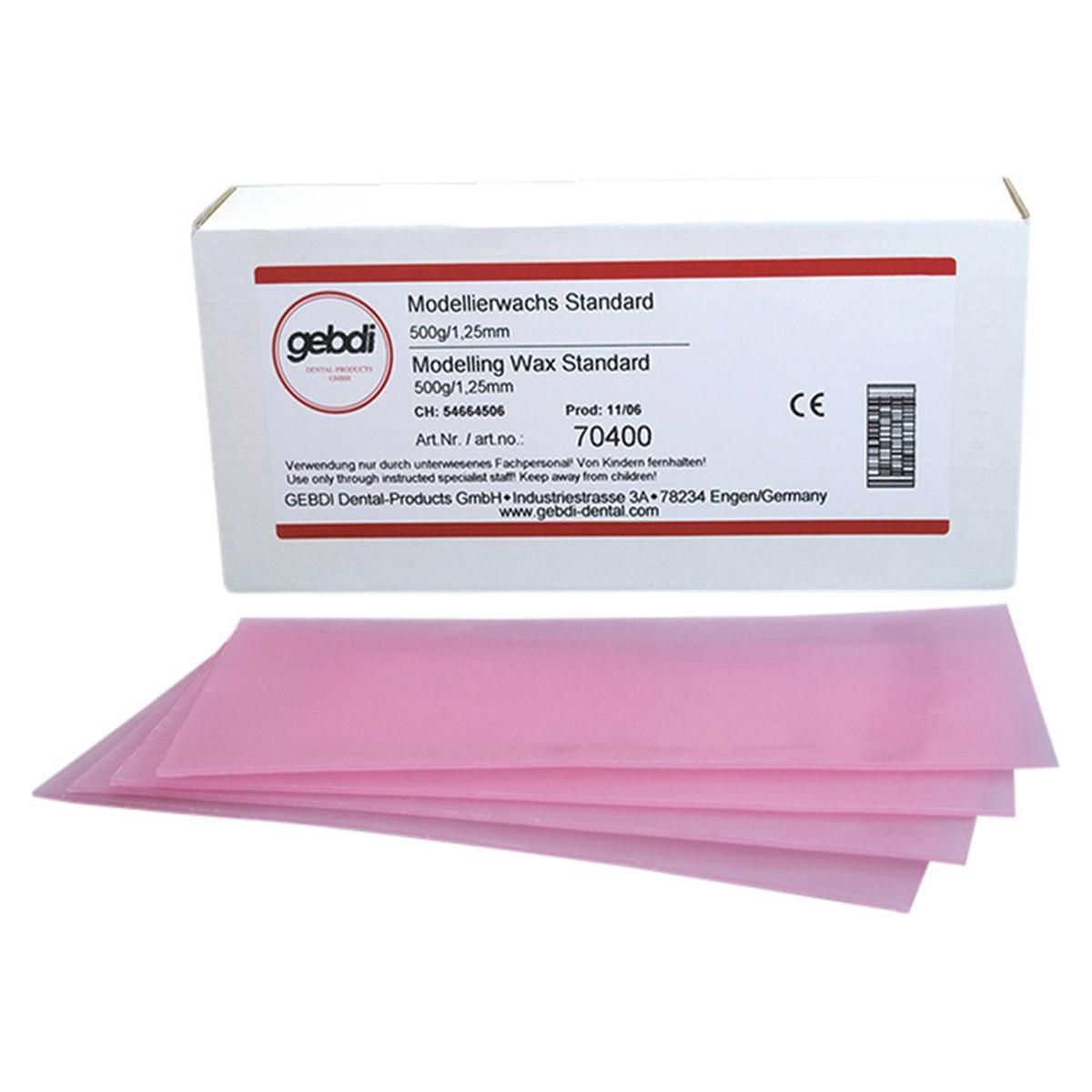 Modellierwachs Standard - Winter 1,5mm, Packung 0,5 kg