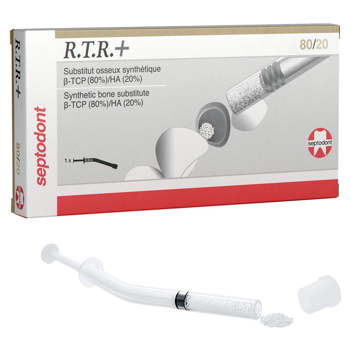 R.T.R. + 80/20 - Spritze 0,5 cm³ abgebogen, einzeln verpackt