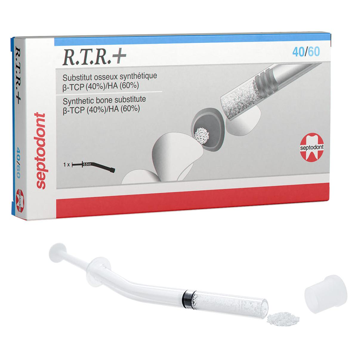 R.T.R. + 40/60 - Spritze 0,5 cm³ abgebogen, einzeln verpackt