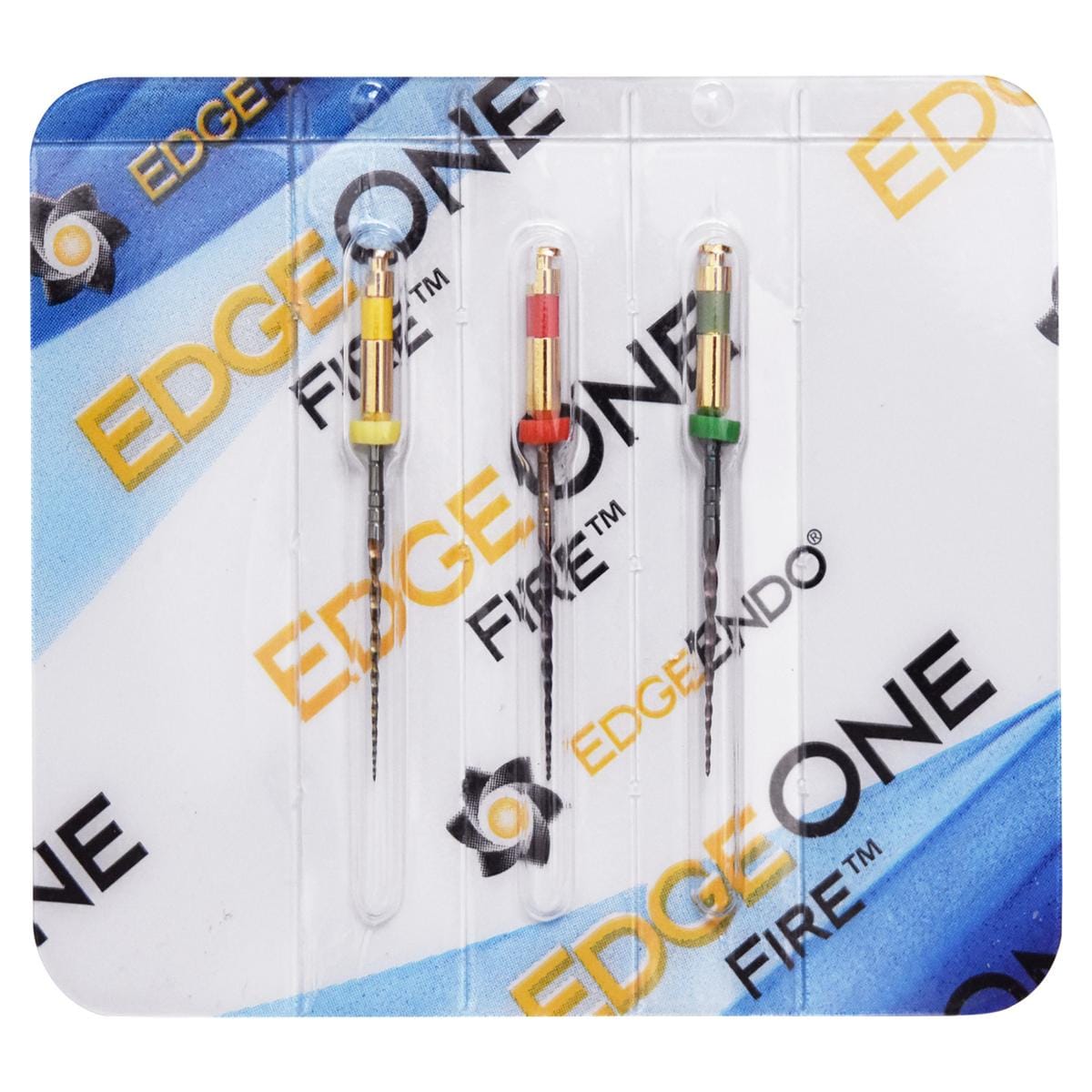 EdgeOne Fire Endofeilen - Sortiment - Länge 25 mm, Packung 3 Stück