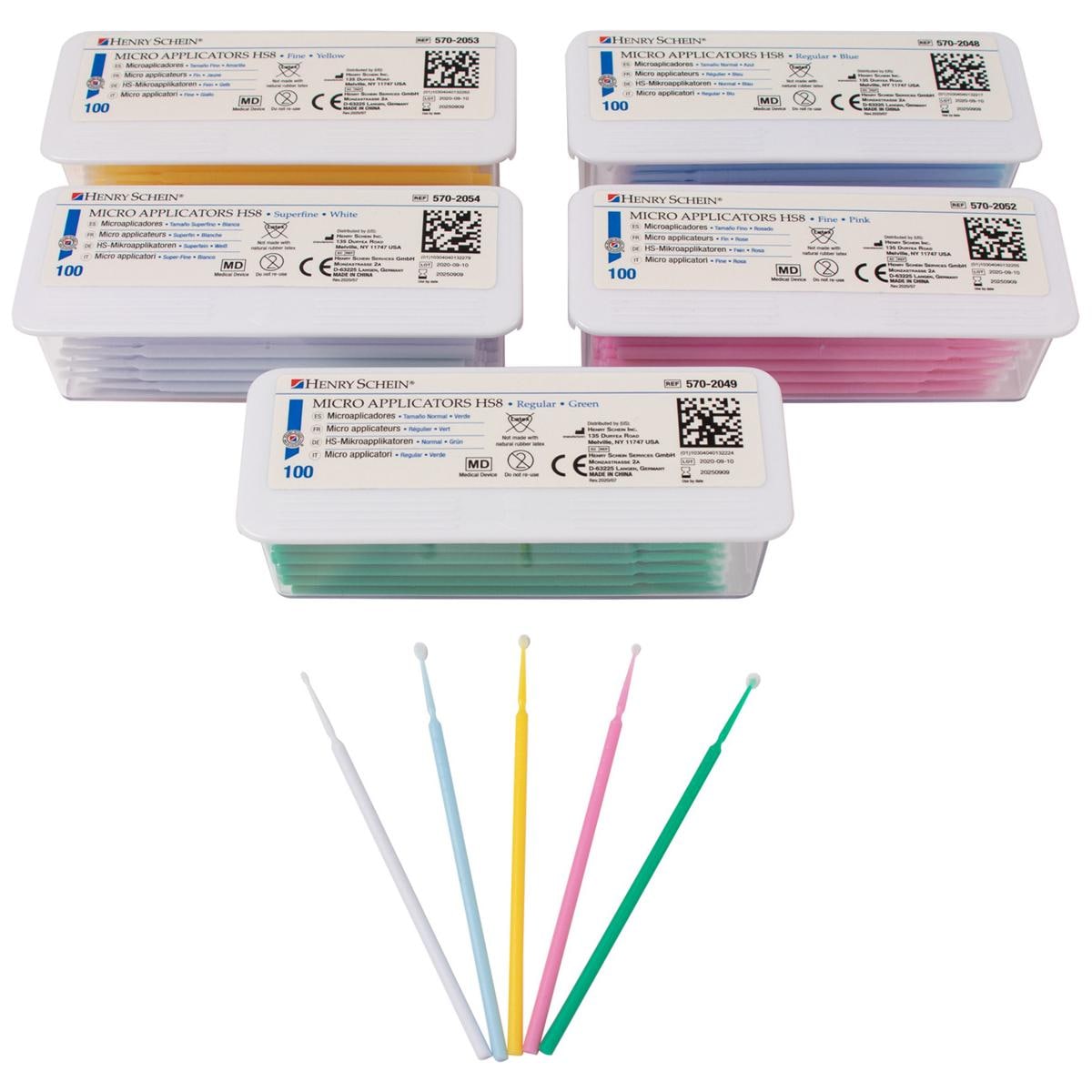 HS-Roundtips HS8 - Nachfüllpackung - Ø 2,0 mm, regular (grün), Länge 8,6 cm, Packung 100 Stück