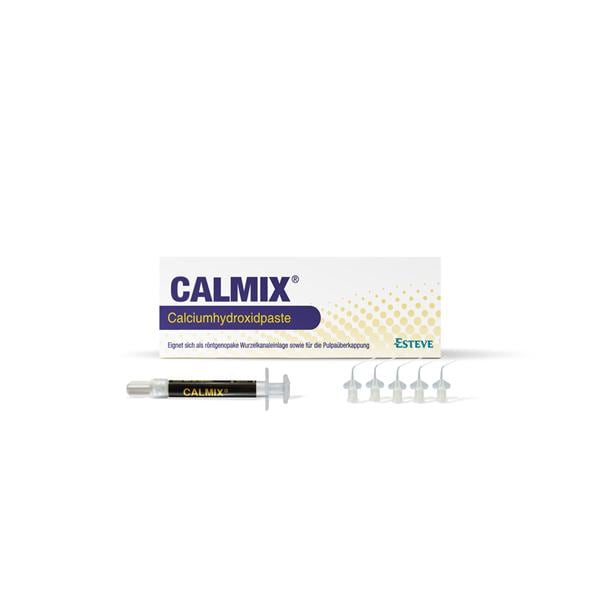 CALMIX® Calciumhydroxidpaste - Spritze 1,5 ml und 5 Applikationskanülen