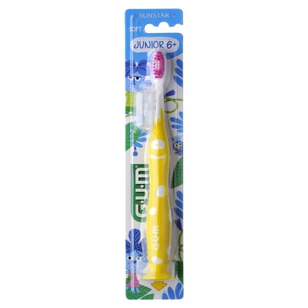 GUM® JUNIOR Zahnbürsten 6 - 9 Jahre - Packung 96 Stück