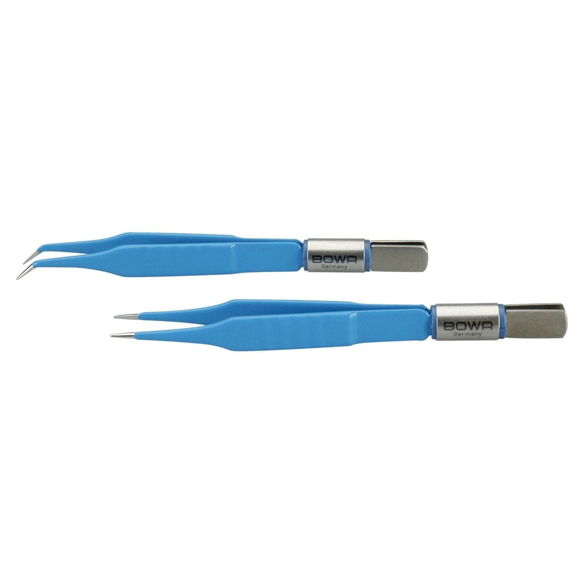 hf Bipolar-Pinzette - Länge 160 mm, gekröpft