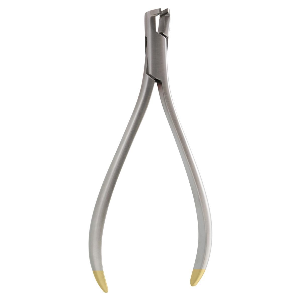 Distalschneider TC mit Drahtfangvorrichtung - OLS-1115A-L, langer Griff, gebogen