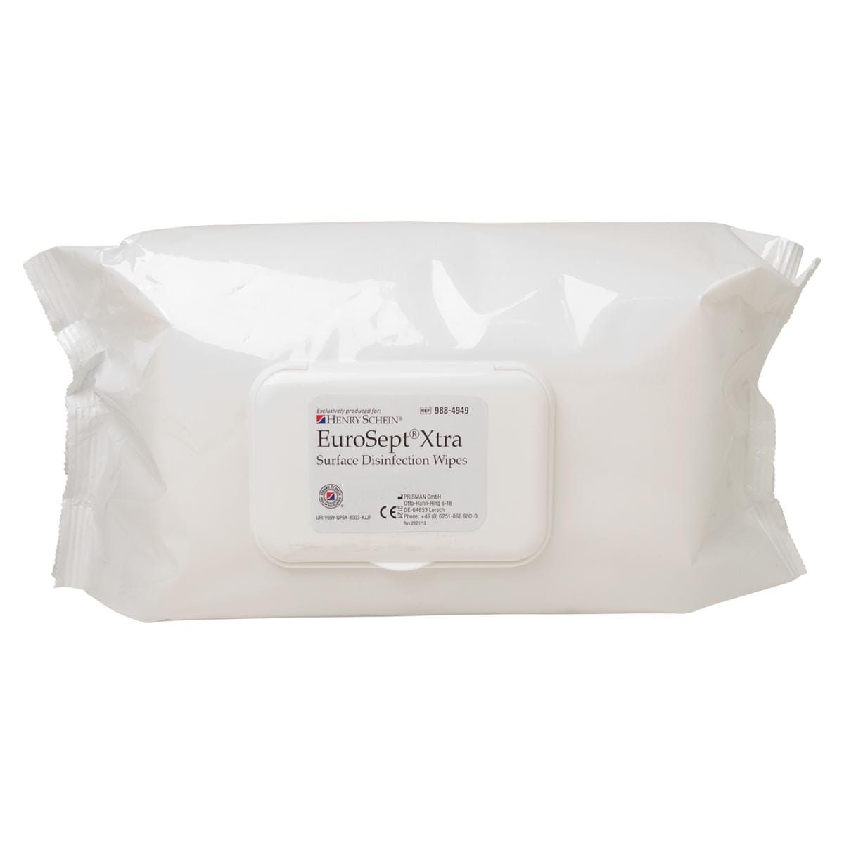 HS-Wet-Wipes Pop-Up sensitiv L EuroSept® Xtra - Format 20 x 30 cm, Tücher 80 Stück