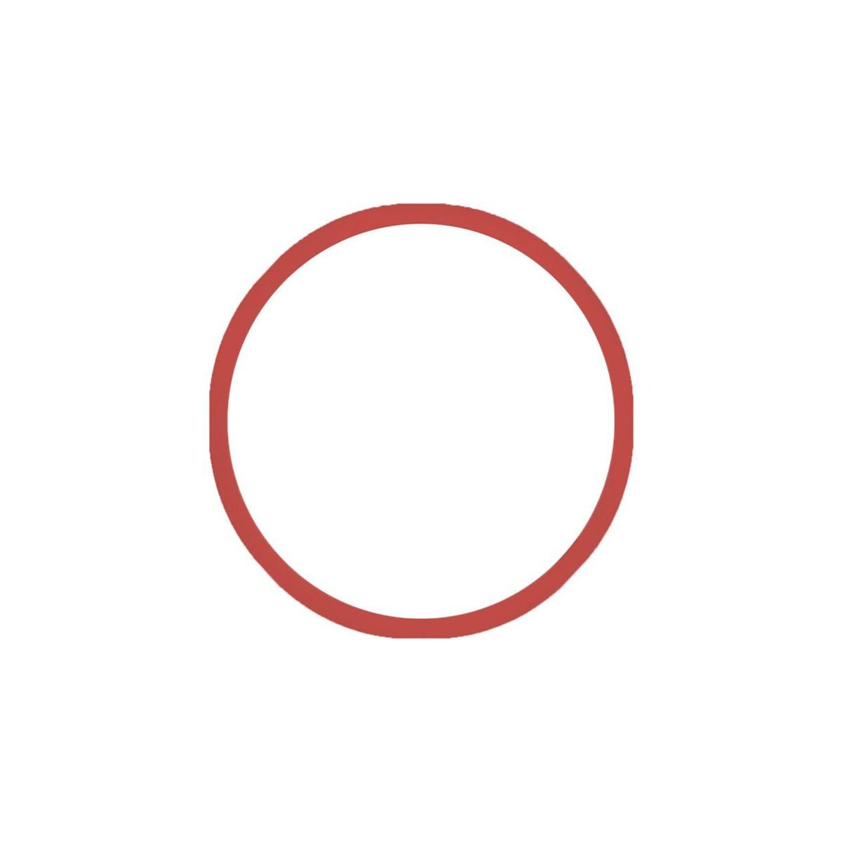 Deckeldichtung rot - Für Pulverkammer-Deckel