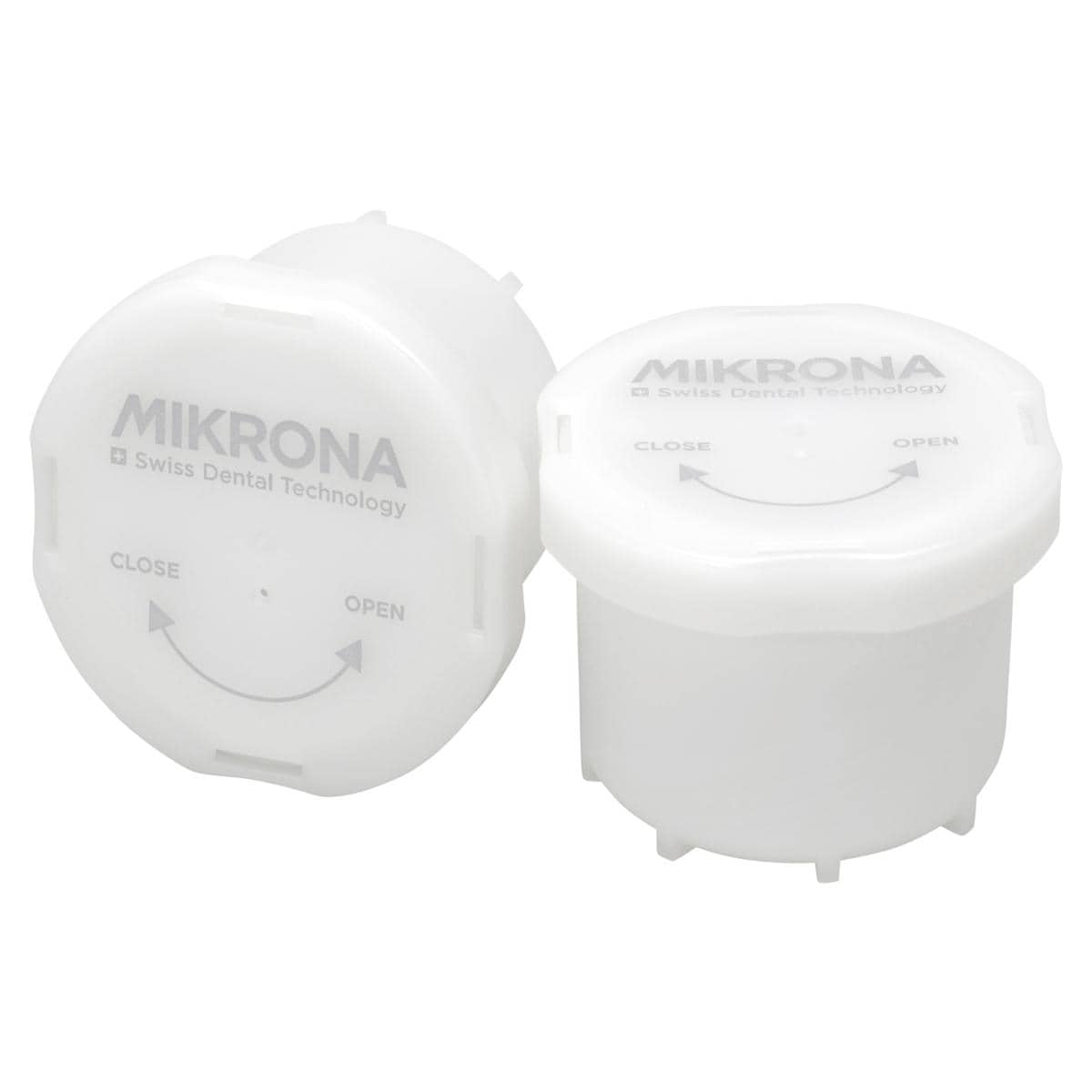 Mischbecher für MIGMA 200 - Groß mit Deckel, Packung 2 Stück