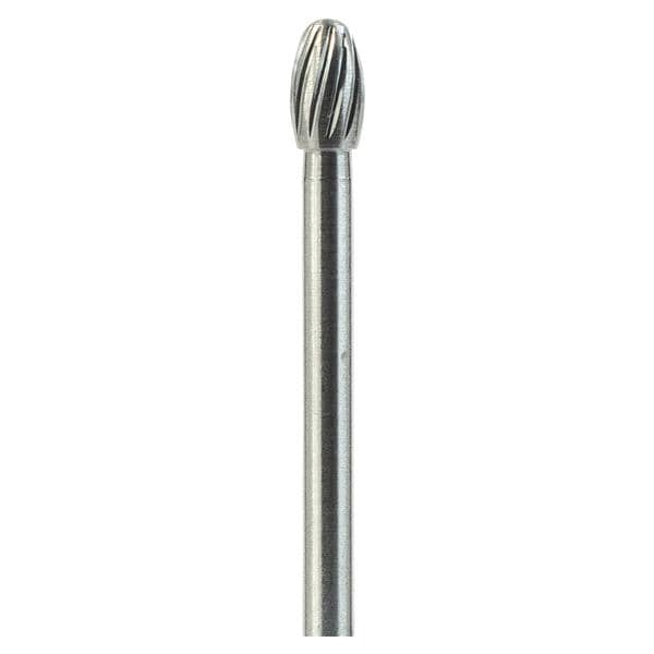 Hartmetallbohrer Ultimate R-C, nicht schneidende Spitze, Form H379AGK - ISO 023, Schaft FG, Kopflänge 4,2 mm, Packung 5 Stück