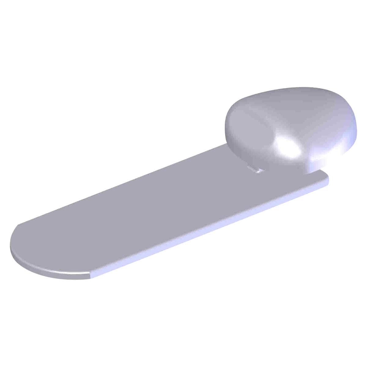 Schieber für Saughandstück - Grau, Packung 3 Stück