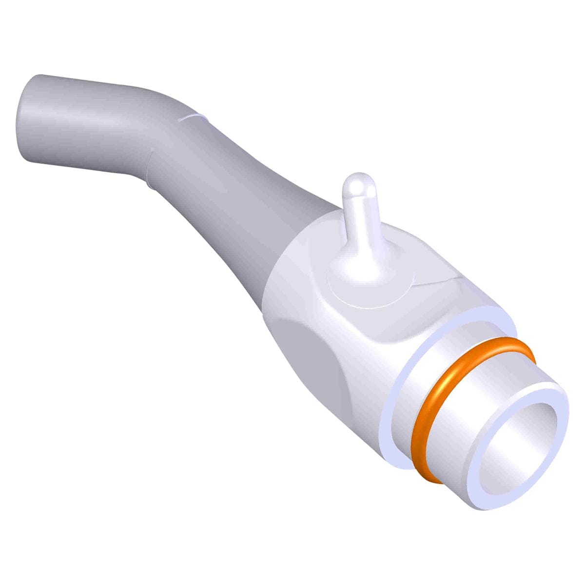 Saughandstück grau - Klein mit Schieber