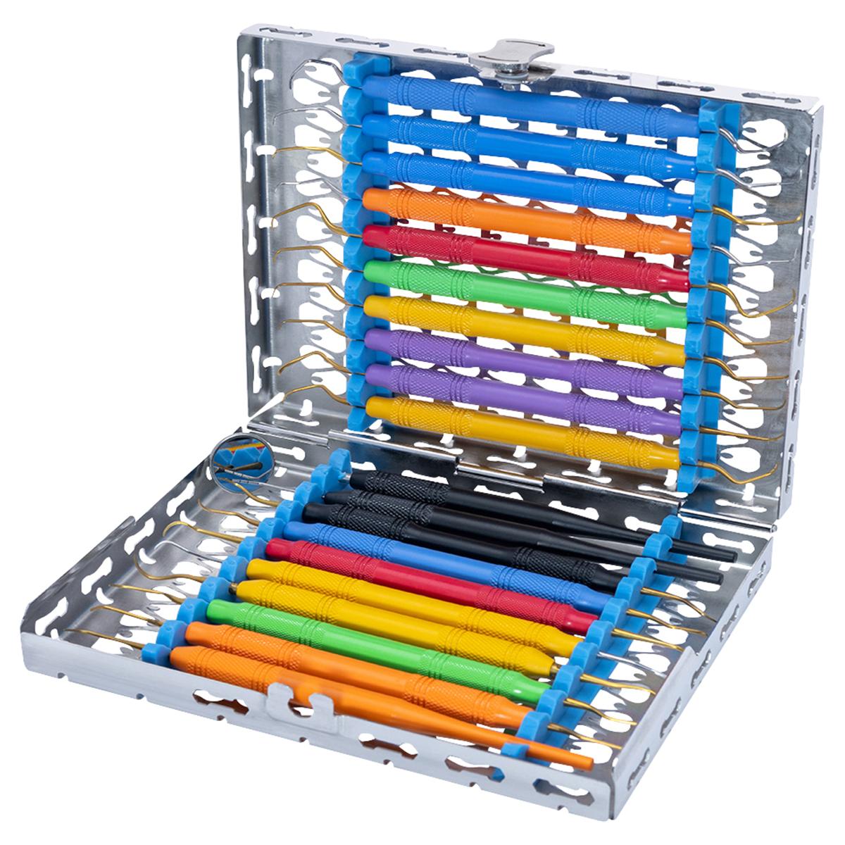 GALAXIE 1/2 DIN Instrumentenkassette - Für 10 Instrumente, Größe 185 x 148 x 37 mm