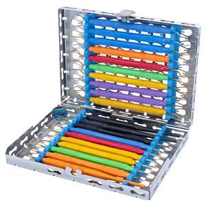 GALAXIE 1/2 DIN Instrumentenkassette - Für 10 Instrumente, Größe 185 x 148 x 37 mm