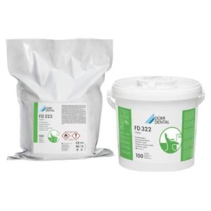 FD 322 wipes Schnelldesinfektion - Format 20 x 30 cm, Nachfüllbeutel 4 x 100 Tücher