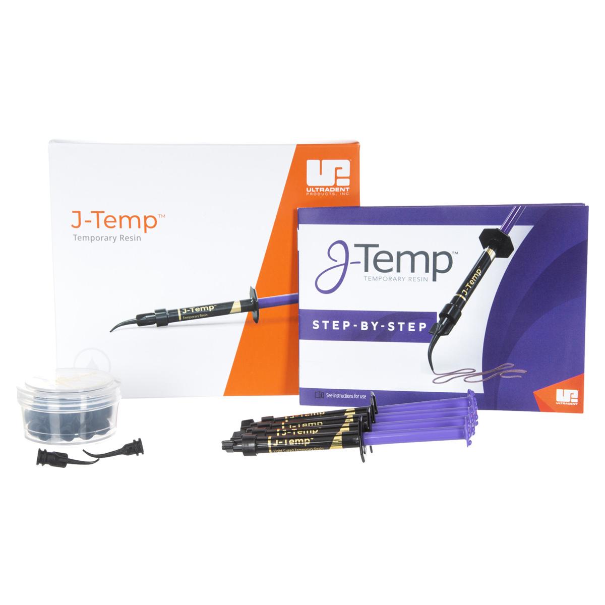 J-Temp™ - Spritzen 4 x 1,2 ml und 20 Black Mini Tips