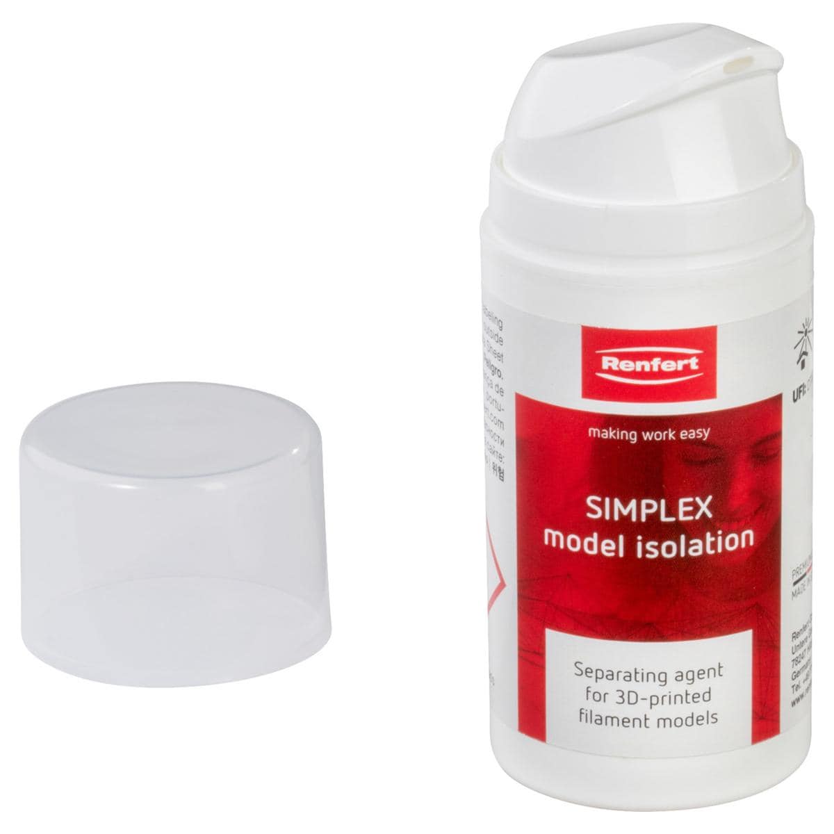 SIMPLEX model isoliation - Dose 80 g