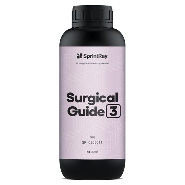 SprintRay Surgical Guide 3 - Transparent, Flasche 1 Liter