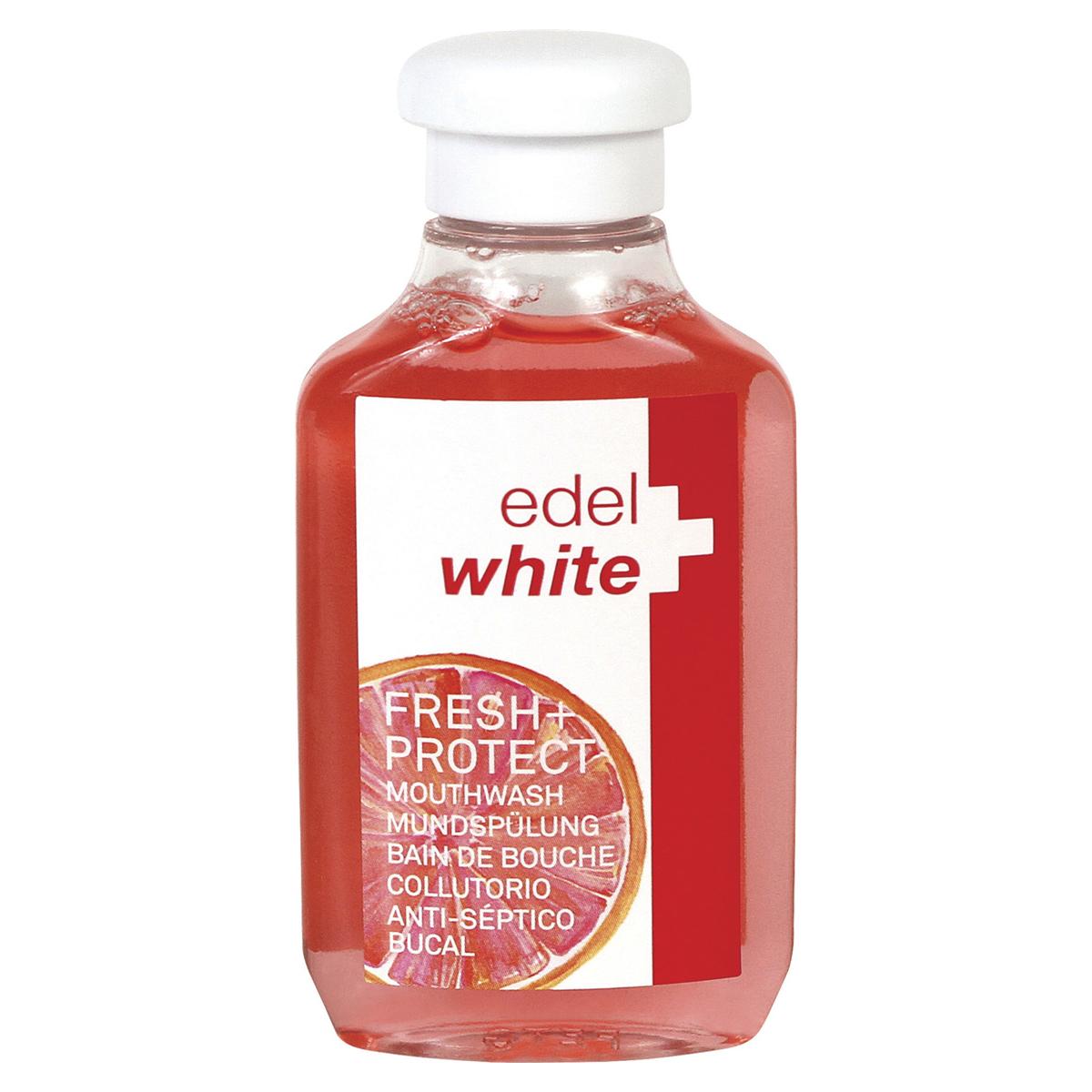edel+white Fresh + Protect Mundspülung - Flasche 50 ml