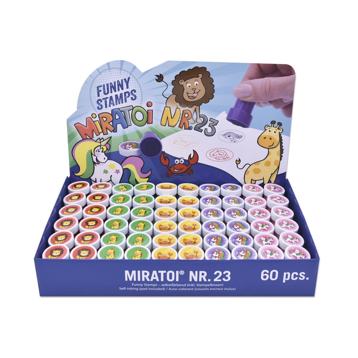 Miratoi® Nr. 23 - Funny Stamps - Packung 5 x 12 Stück