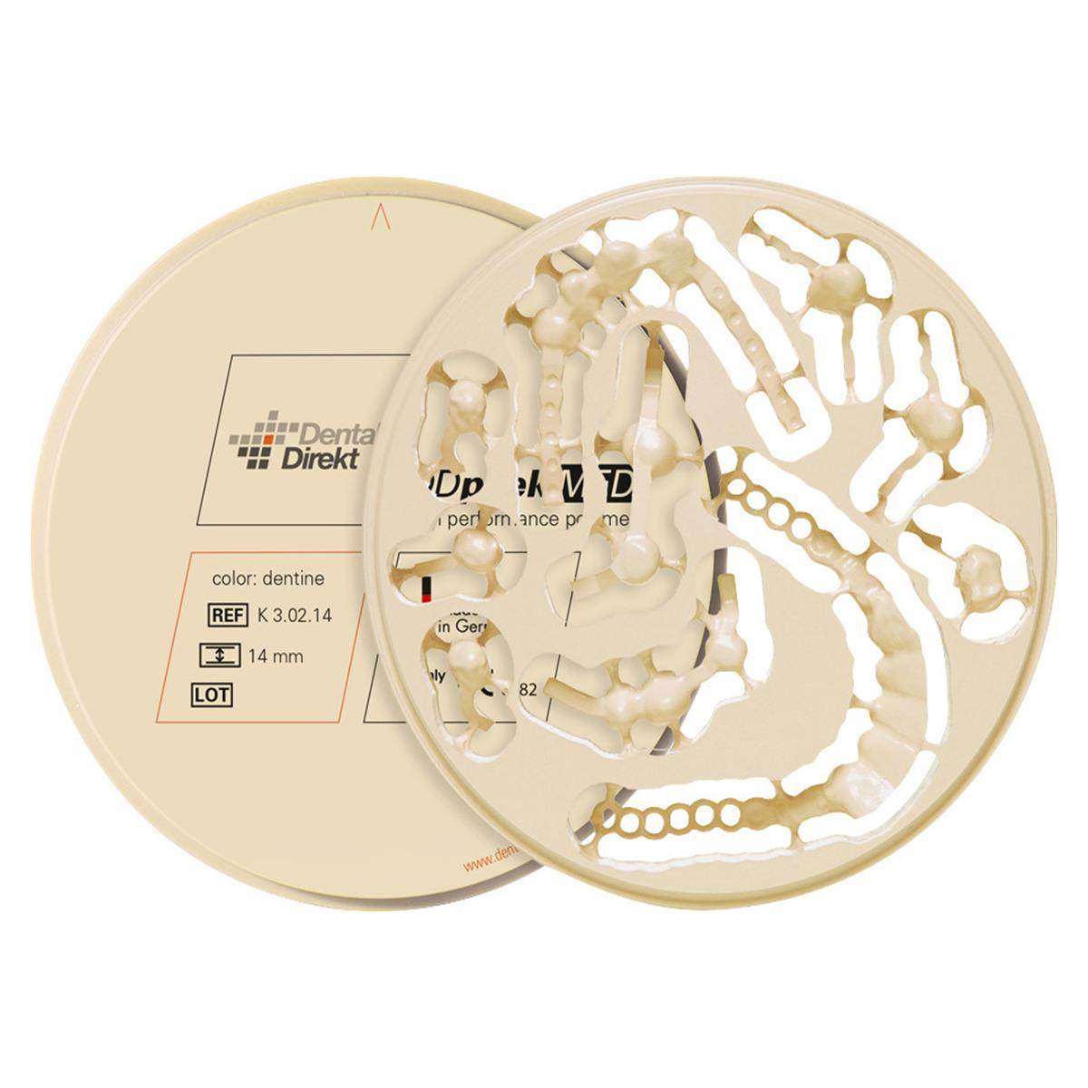 DDpeek MED dentine, Ø 98,5 mm - Stärke 20 mm
