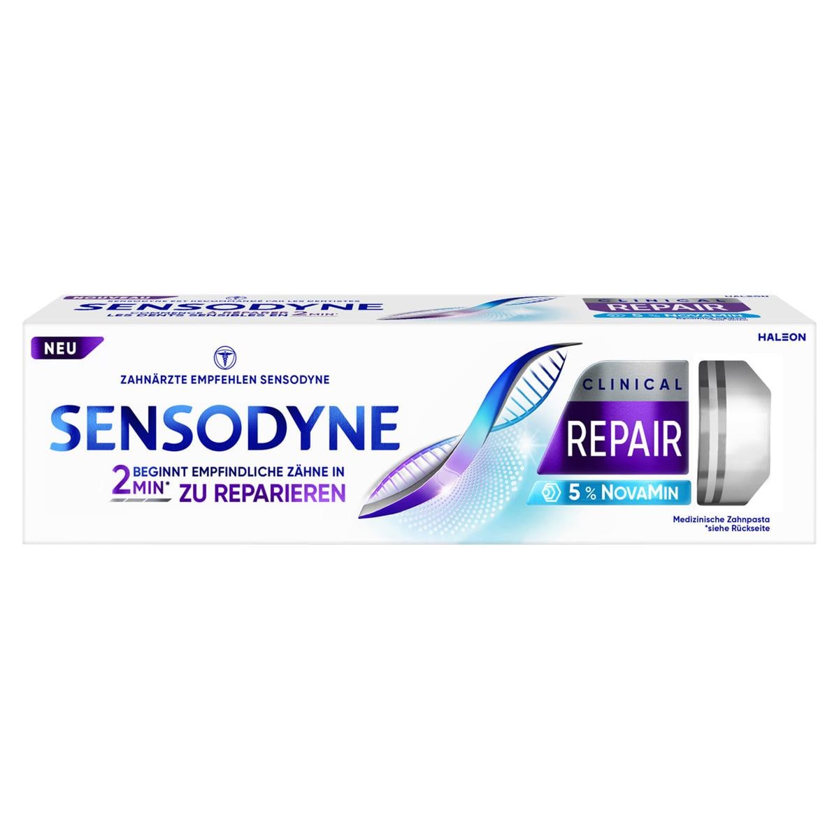Sensodyne® Clinical Repair Zahnpasta - Tube 75 ml