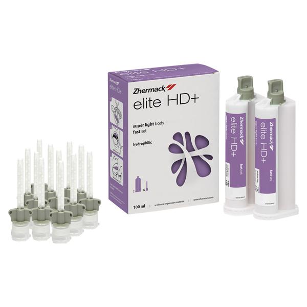 Zhermack elite HD+ super light body - Fast, Kartuschen 2 x 50 ml