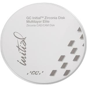 GC Initial™ Zirconia Disk Multilayer Elite - Ø 98,5 mm - A1, Stärke 14 mm