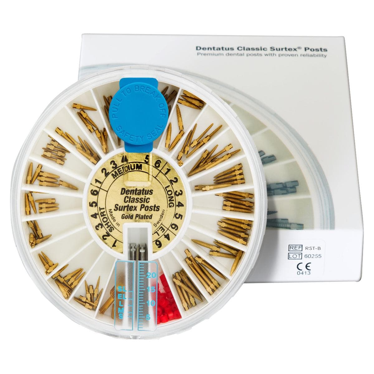 Classic Surtex Wurzelstifte vergoldet - Einführungsset - Set