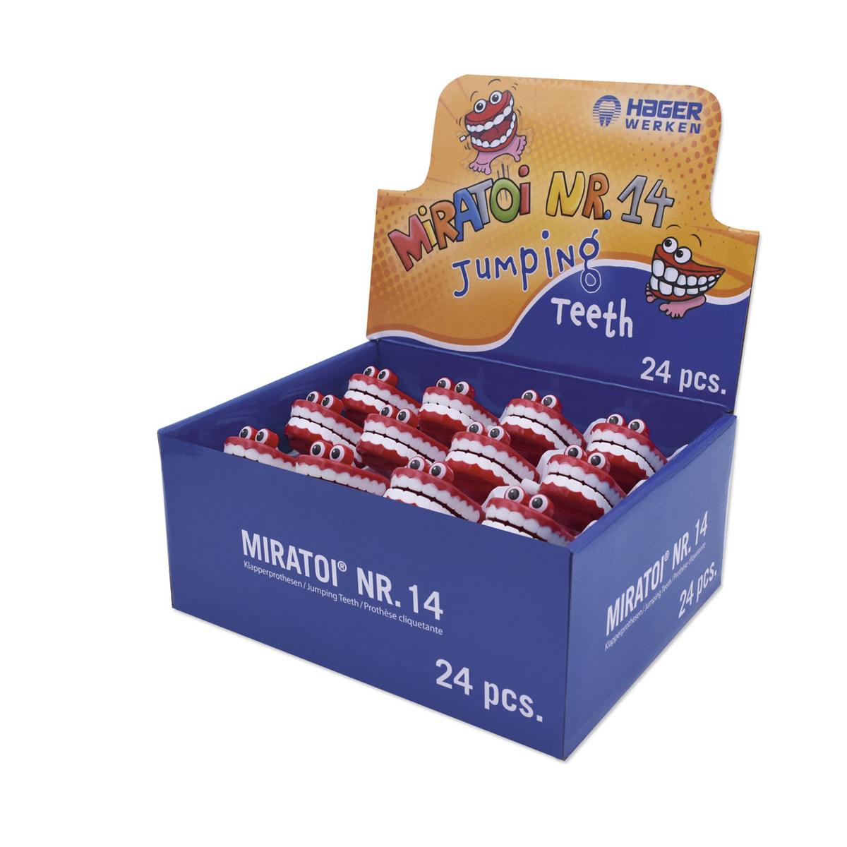 Miratoi® Nr. 14 - Klapperprothesen - Packung 12 Stück